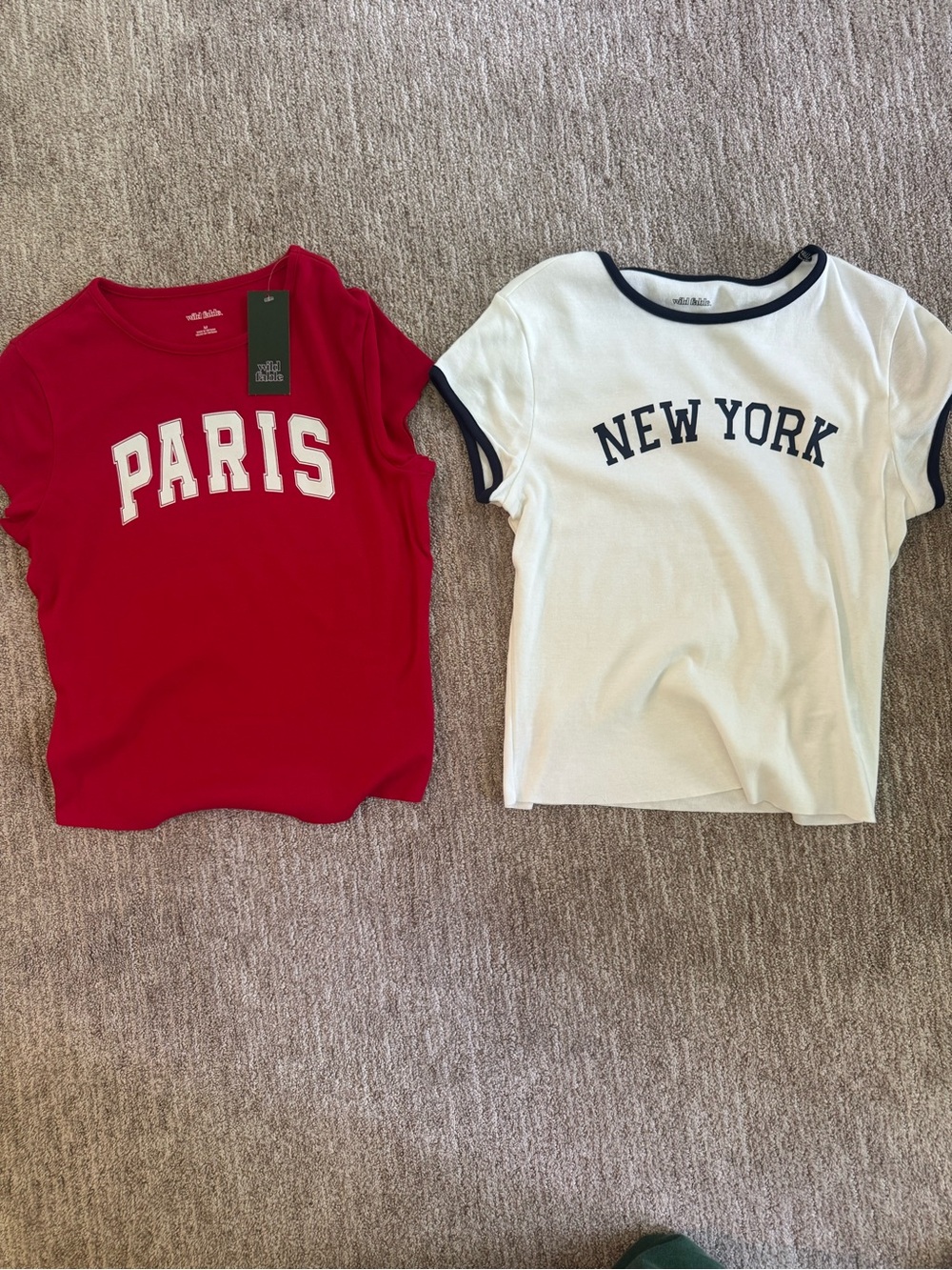 wild fable Red PARIS Graphic Tee for Kids